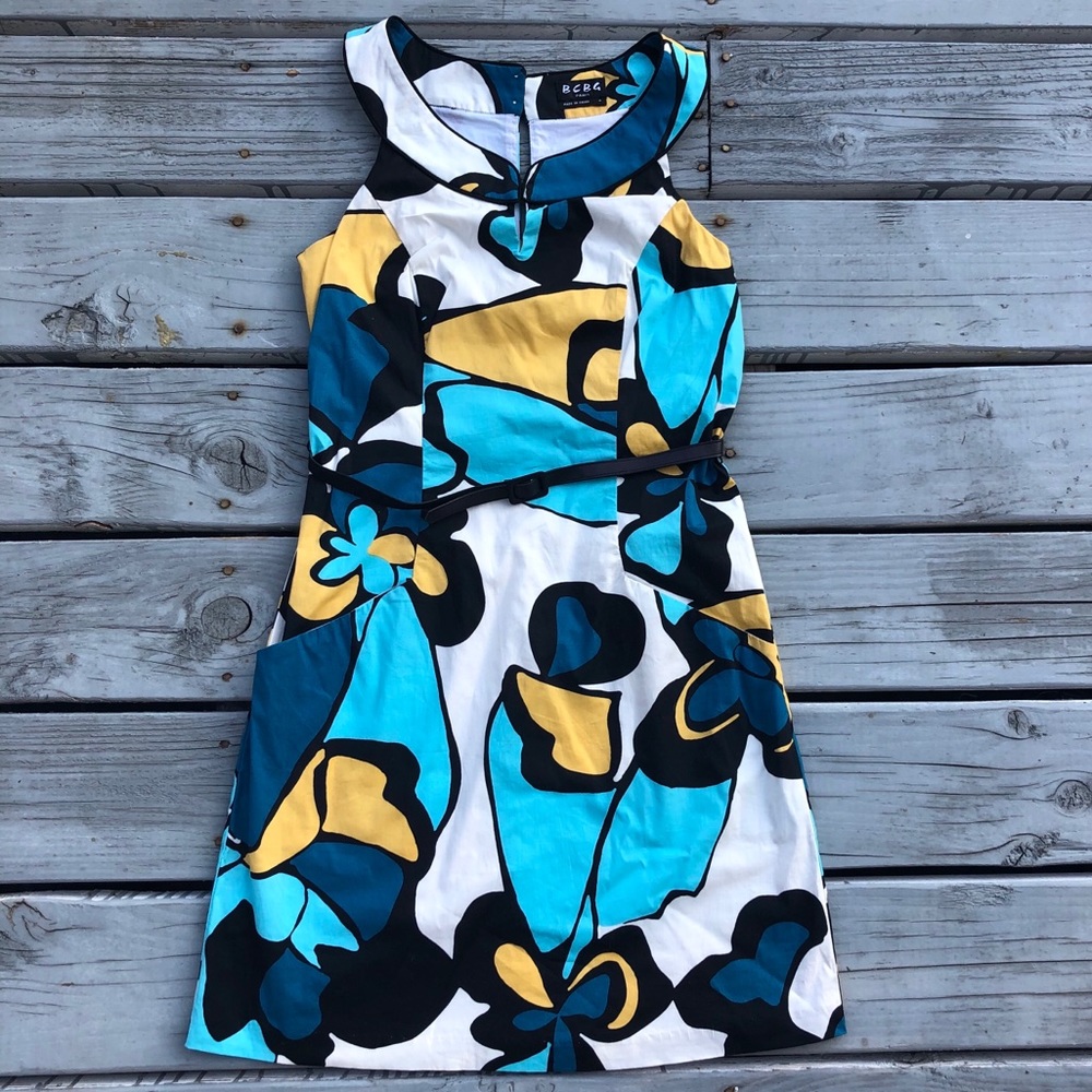 BCBG Paris vintage A-Line dress
